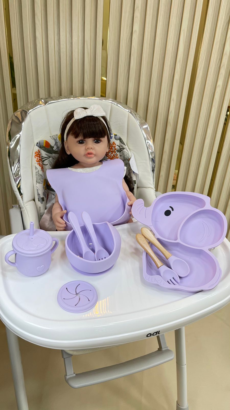 Miniatura 3 de SET DE ALIMENTACION PARA BEBE-ELEFANTE